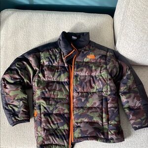 The North Face Camouflage Puffer Jacket